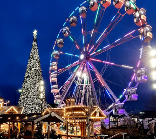 Sky high observation wheel