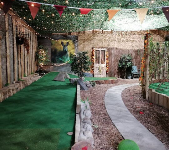 Crazy Golf at Greenlands