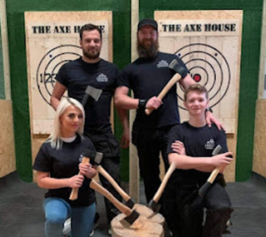 The Axe House, Axe & Knife Throwing | County Durham