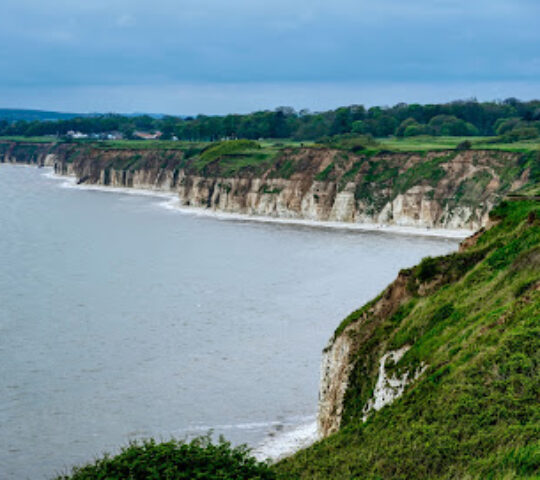 South Landing Beach Cliffs.